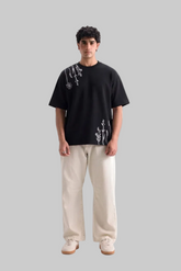 NATURE JERSEY DOWN SHOULDER SHIRT -CODE (106)