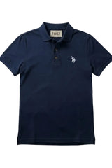 Navy Blue Polo Shirt HS – Premium Quality & Comfortable Wear (Code 1305)