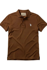 Brown Polo Shirt HS – Premium Quality & Comfortable Wear (Code 1305)