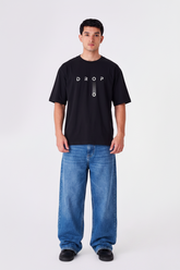 DROP JERSEY DOWN SHOULDER SHIRT -CODE (105)