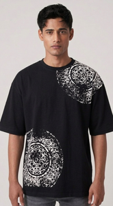 PICSET JERSEY DOWN SHOULDER SHIRT -CODE (105)