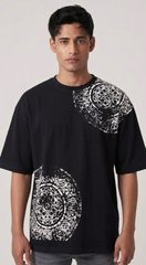 PICSET JERSEY DOWN SHOULDER SHIRT -CODE (105)