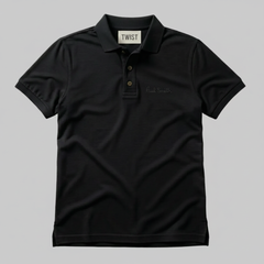 Black Polo Shirt - Paul Smith Logo