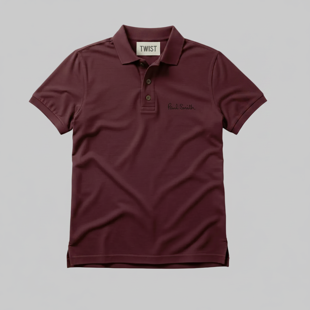 Maroon Polo - Paul Smith Logo