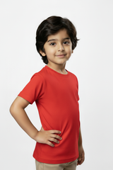 Red T-Shirt Same Model