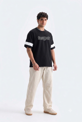 NEW YORK JERSEY DOWN SHOULDER SHIRT -CODE (105)