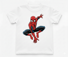 COTTON JERSEY- MULTICOLOR SPIDERMANTEE