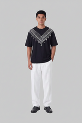 JHALLER JERSEY DOWN SHOULDER SHIRT -CODE (105)
