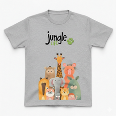 COTTON JERSEY- MULTICOLOR JUNGLE TEE