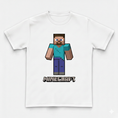 COTTON JERSEY- MULTICOLOR MINECRAFT TEE