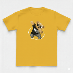 COTTON JERSEY- MULTICOLOR TEDDY TEE