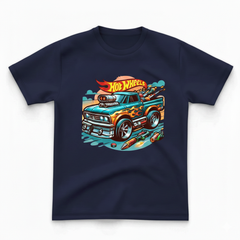 COTTON JERSEY- MULTICOLOR HOT WHEELS TEE