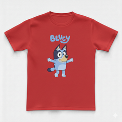 COTTON JERSEY- MULTICOLOR BLUEY TEE
