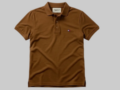 Brown Polo Shirt – Premium Quality & Comfortable Wear (Code 1205)
