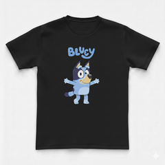 COTTON JERSEY- MULTICOLOR BLUEY TEE