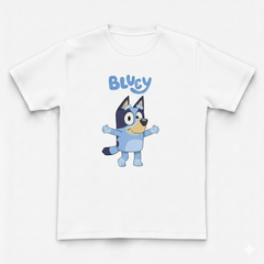 COTTON JERSEY- MULTICOLOR BLUEY TEE