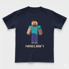 COTTON JERSEY- MULTICOLOR MINECRAFT TEE