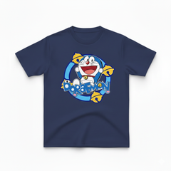 COTTON JERSEY- MULTICOLOR DOREMON TEE
