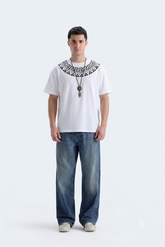 BUNYAAD JERSEY DOWN SHOULDER SHIRT -CODE (105)