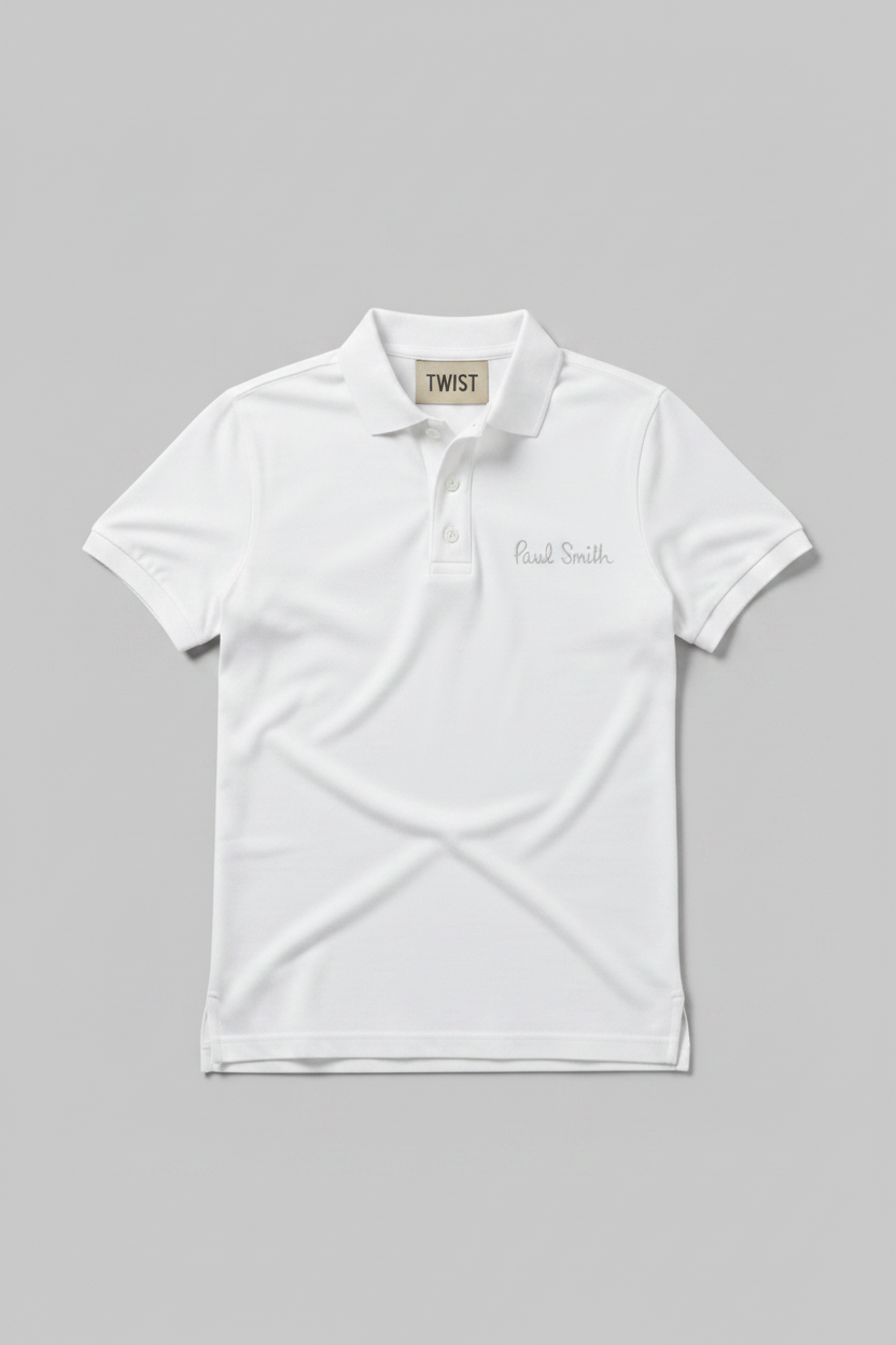 White Polo Portrait 2:3 - TWIST + Paul Smith