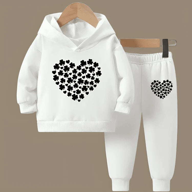 Heart Hoodie Tracksuit (Premium)