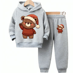 Belly Bear Hoodie Tracksuit (Premium)