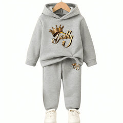 Daddy Crown Hoodie Tracksuit (Premium)