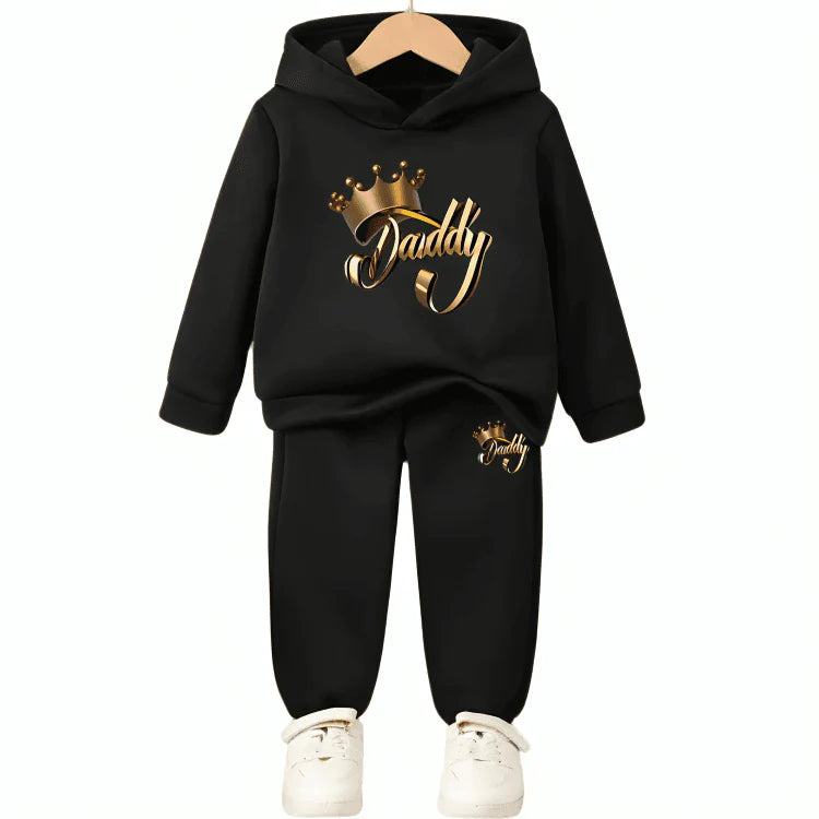 Daddy Crown Hoodie Tracksuit (Premium)