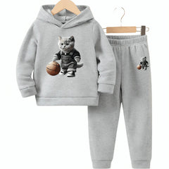 Cat Ball Hoodie Tracksuit (Premium)