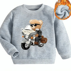 BIKE BEAR SWEATSHIRT