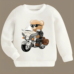 BIKE BEAR SWEATSHIRT