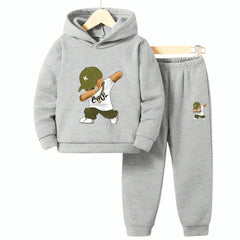 Boy Step Hoodie Tracksuit (Premium)