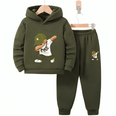 Boy Step Hoodie Tracksuit (Premium)