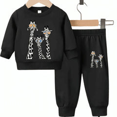 ZEBRA-3 SWEATSHIRT FLEECE TRACK SUIT