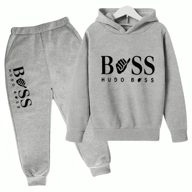 BOSS HOODIE TRACKSUIT