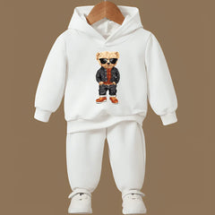Cool Glass Bear Hoodie Tracksuit (Premium)