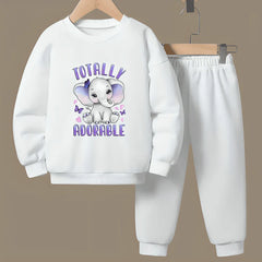 ELEPHANT SWEATSHIRT FLEECE TRACK SUIT