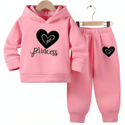 Heart Princes Hoodie Tracksuit (Premium)