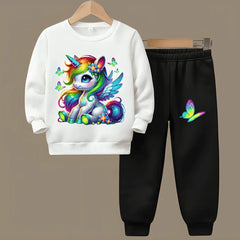 UNICORN SWEATSHIRT FLEECE TRACK SUIT