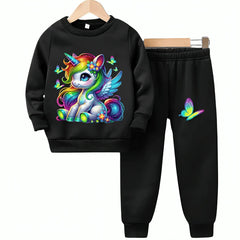 UNICORN SWEATSHIRT FLEECE TRACK SUIT