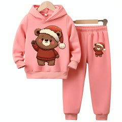 Belly Bear Hoodie Tracksuit (Premium)