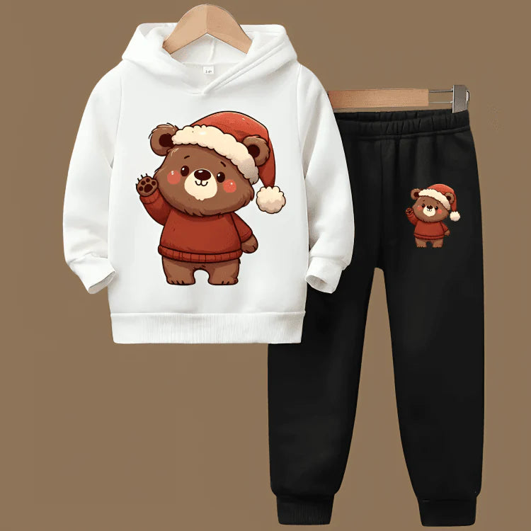 Belly Bear Hoodie Tracksuit (Premium)
