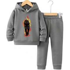 Fire Lion Hoodie Tracksuit (Premium)
