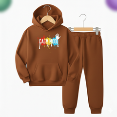 Calm Mood Hoodie Track Suit (Premium)