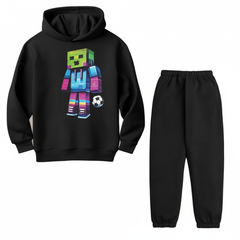 minecraft charactor Hoodie Tracksuit (Premium)