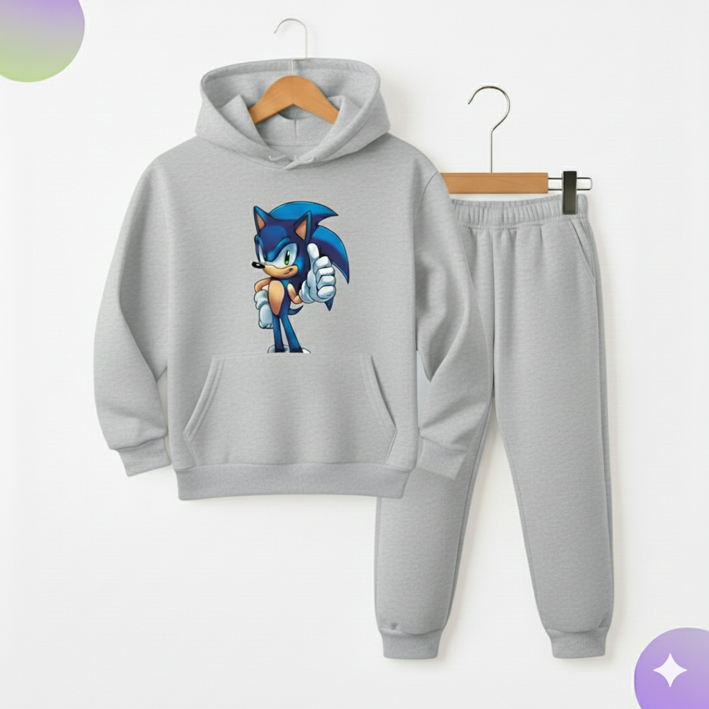 Sonic Hoodie Track Suit (Premium)