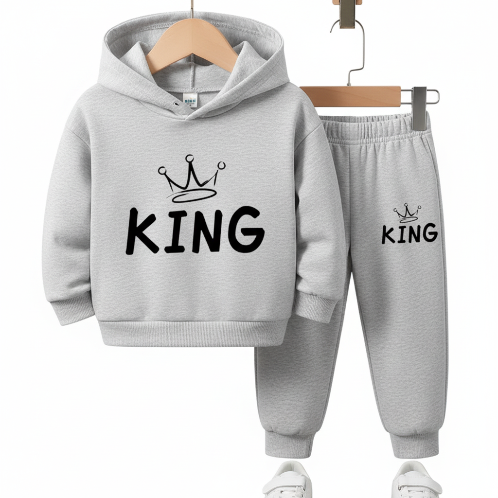King Hoodie Tracksuit (Premium)
