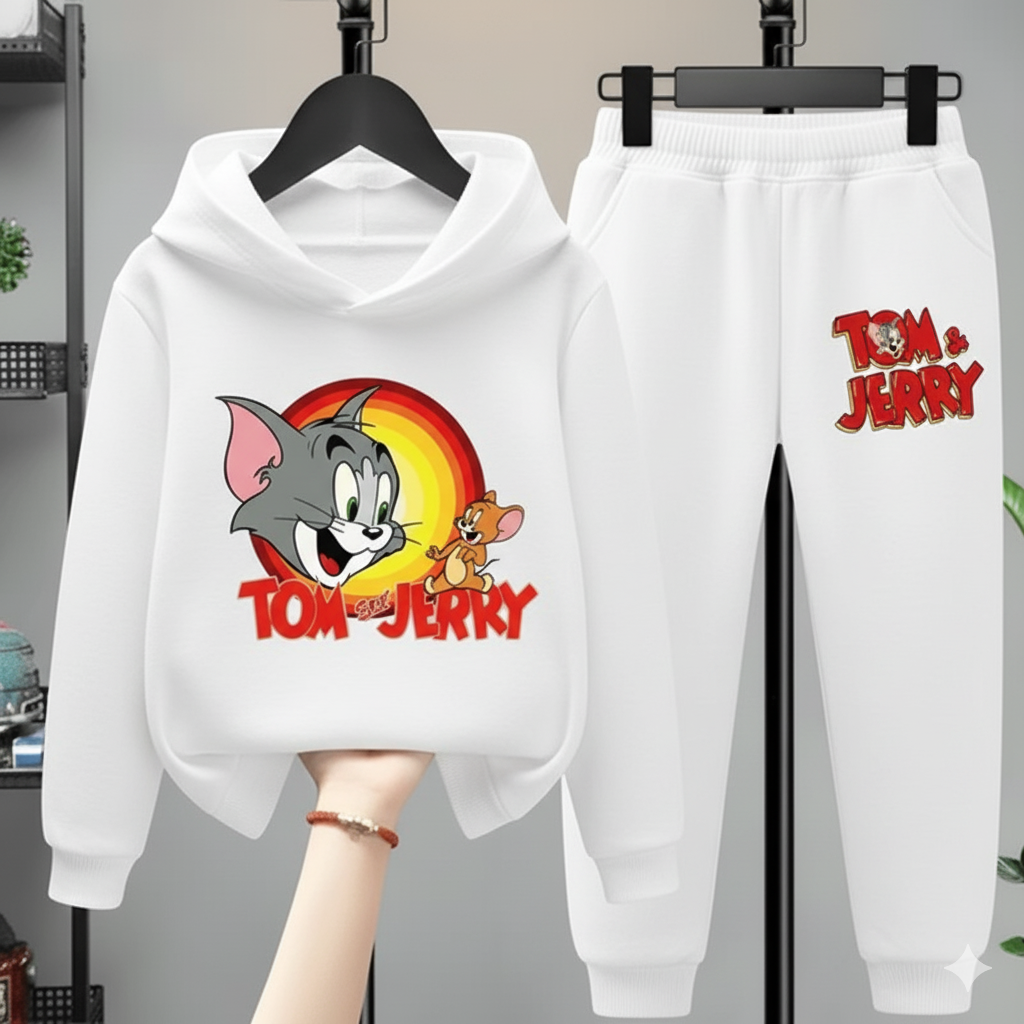 Tom Jerry Hoodie Tracksuit (Premium)