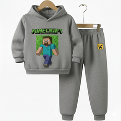Minecraft Man Hoodie Tracksuit (Premium)