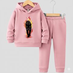 Fire Lion Hoodie Tracksuit (Premium)